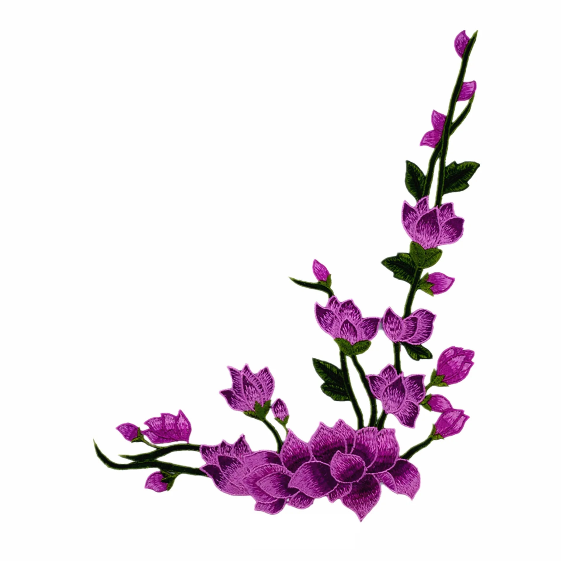 Водорастворимая вышивальная аппликация в стиле ципао - Фотография_5