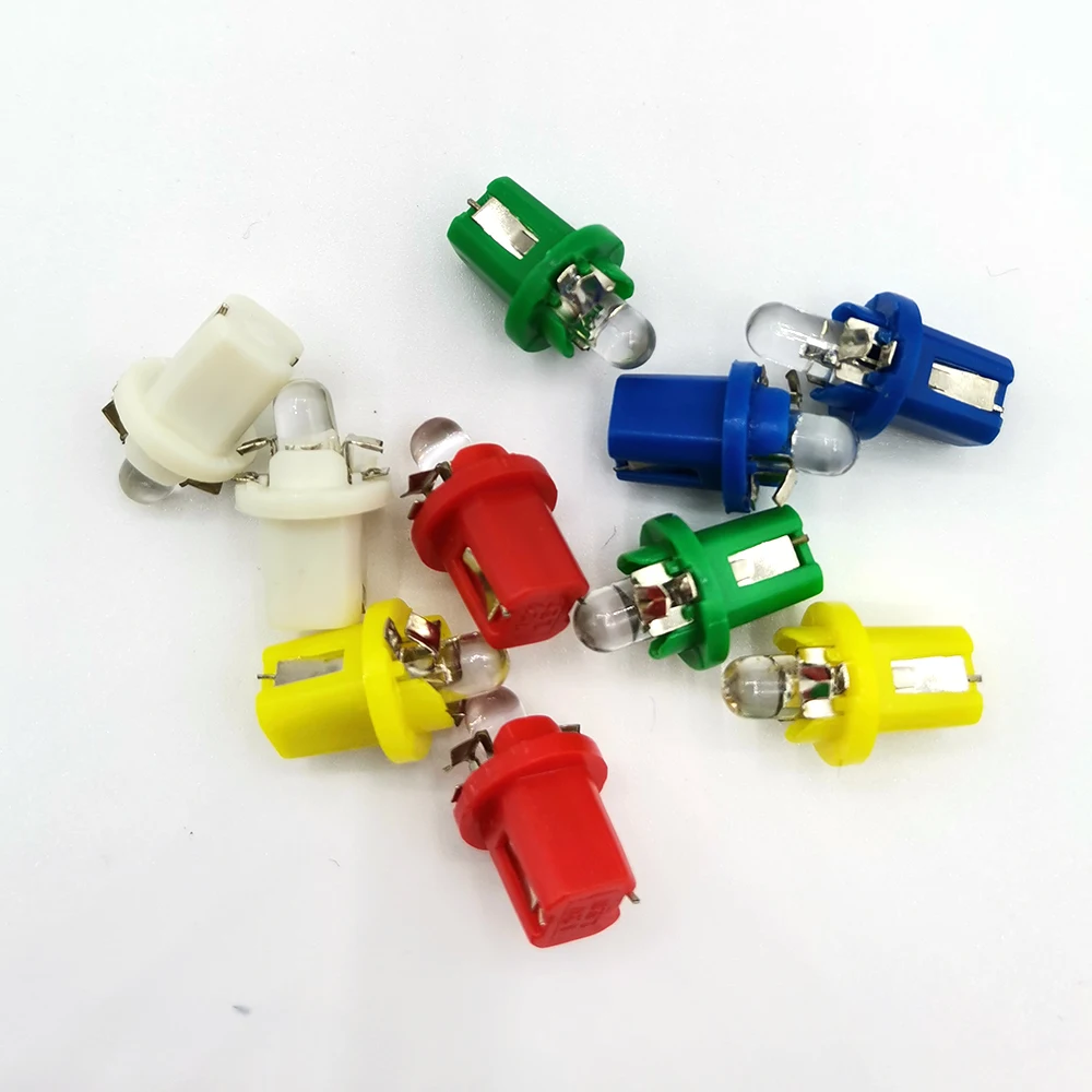 Разноцветный t5 b8.5d smd светодиодный автомобильный светильник - Фотография_4