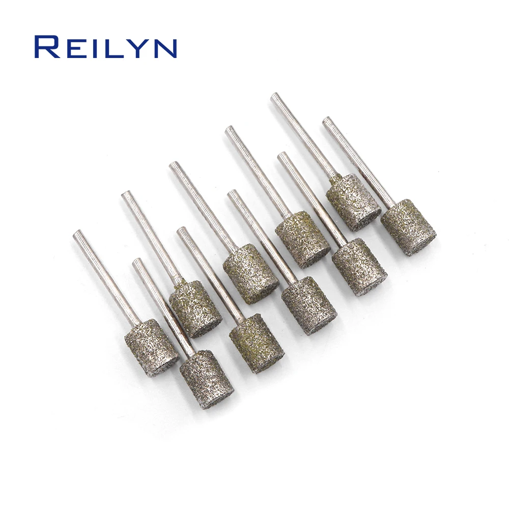 Цилиндрические алмазные шлифовальные сверла #60