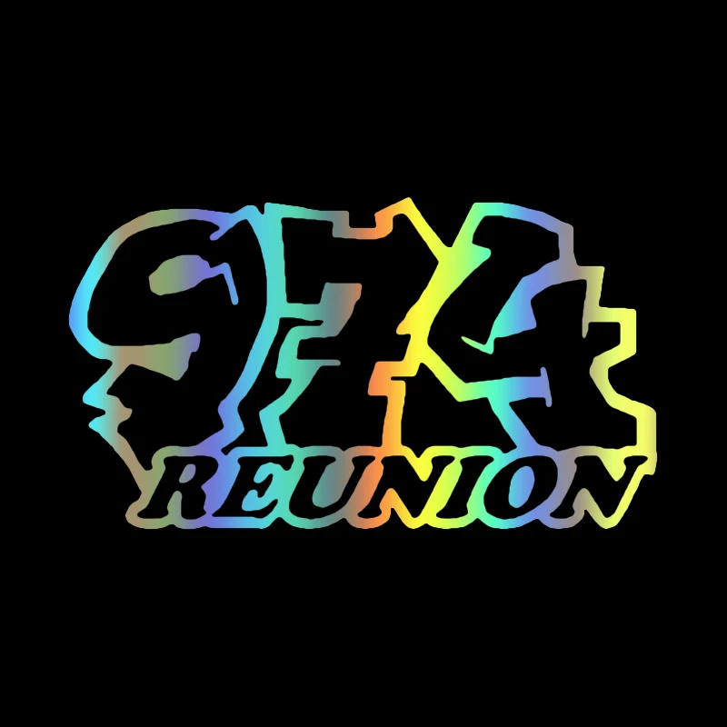 Наклейки на авто для 974 reunion