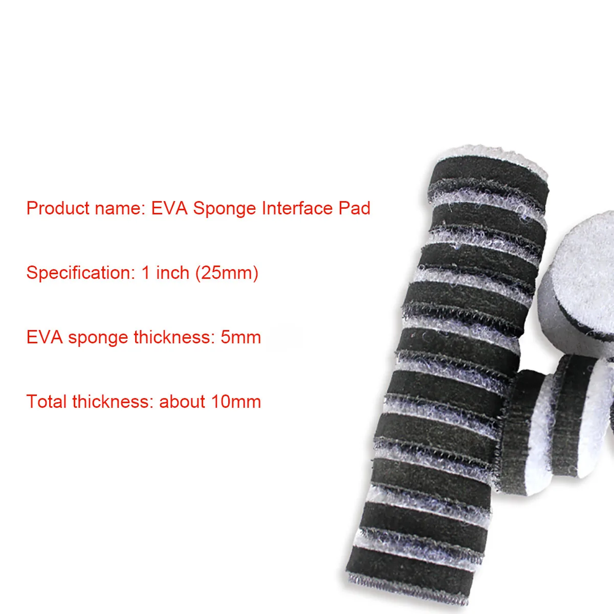 Черная интерфейсная губка eva - Фотография_4