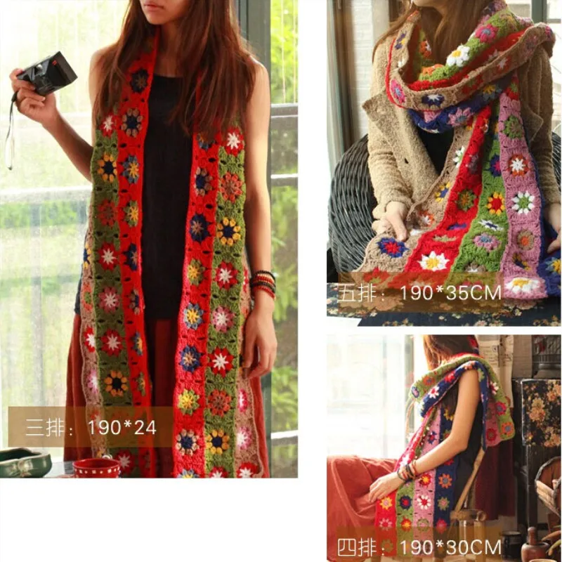 Tiyihailey — вязаный крючком шарф ручной работы - Фотография_5