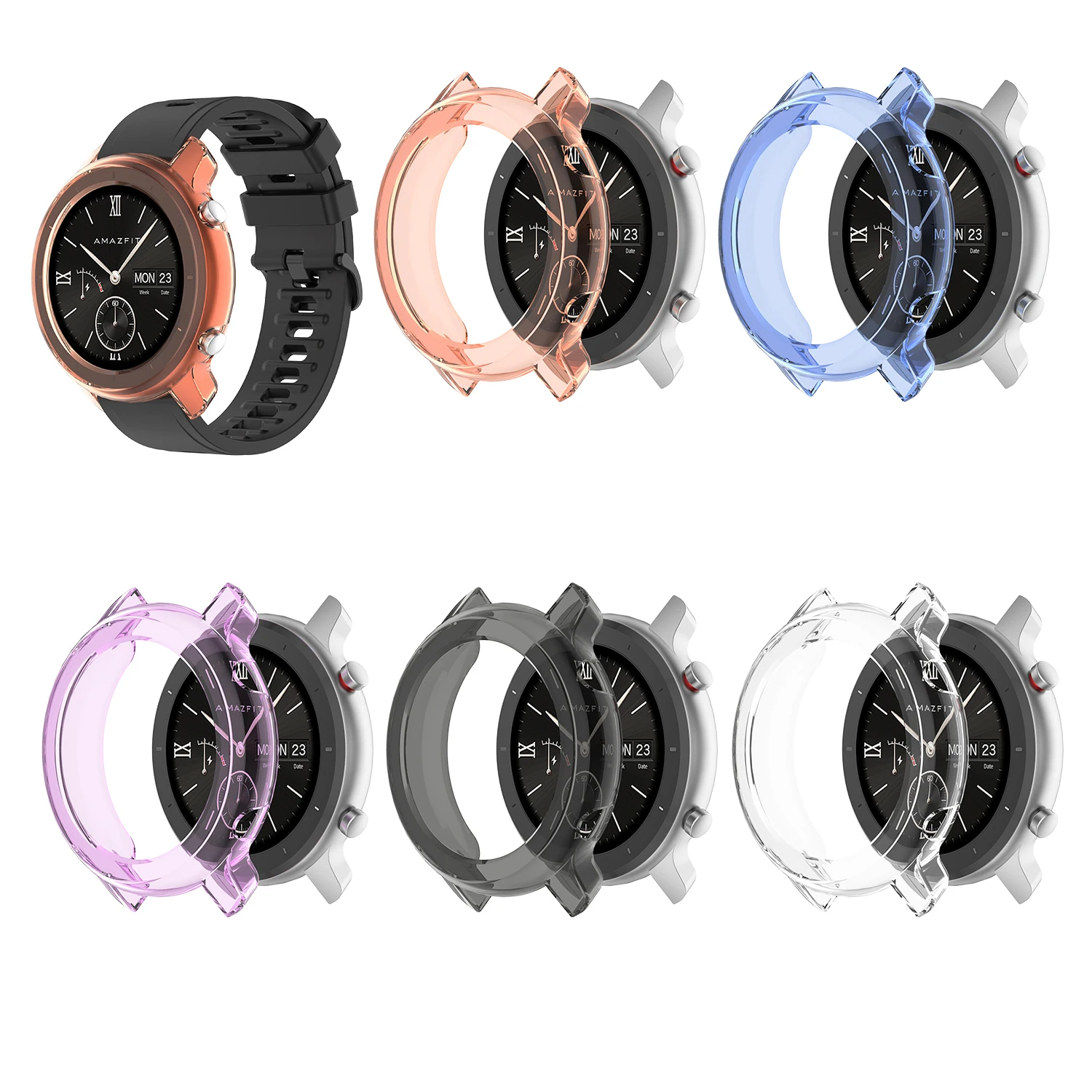 Защитный модный чехол для смарт-часов huami amazfit gtr 47 мм 42 мм