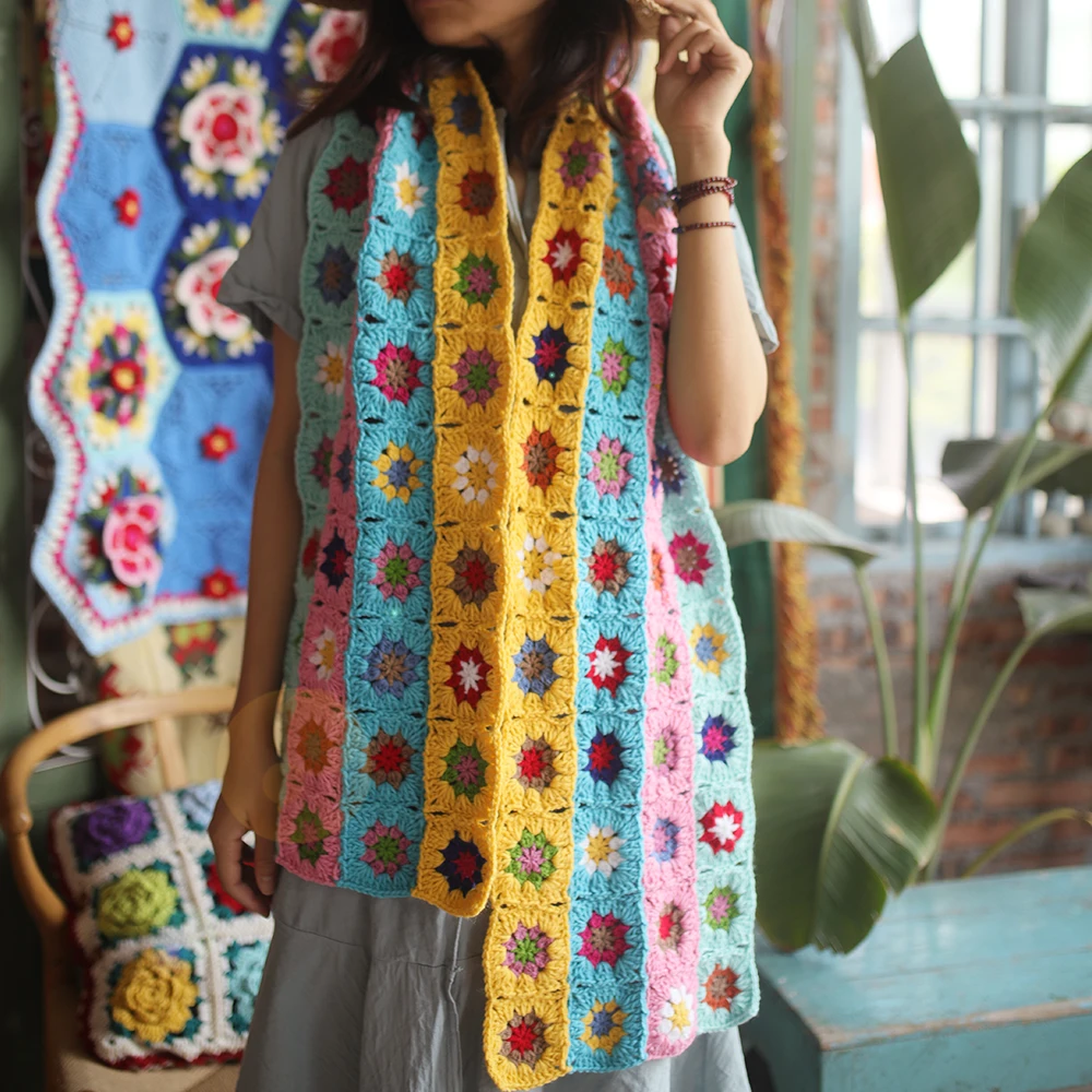 Tiyihailey — вязаный крючком шарф ручной работы - Фотография_4