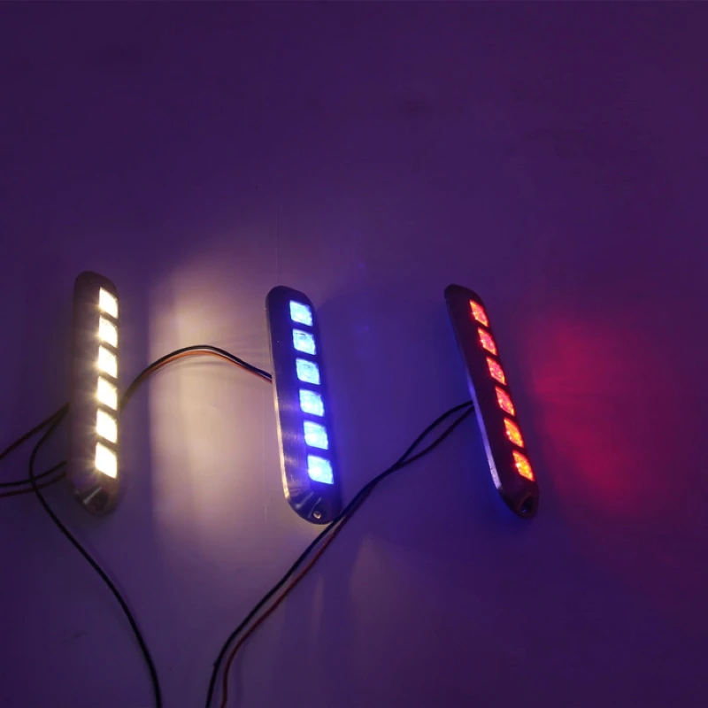 Rgb rgbw светодиодный подводный морской светильник для лодки - Фотография_6