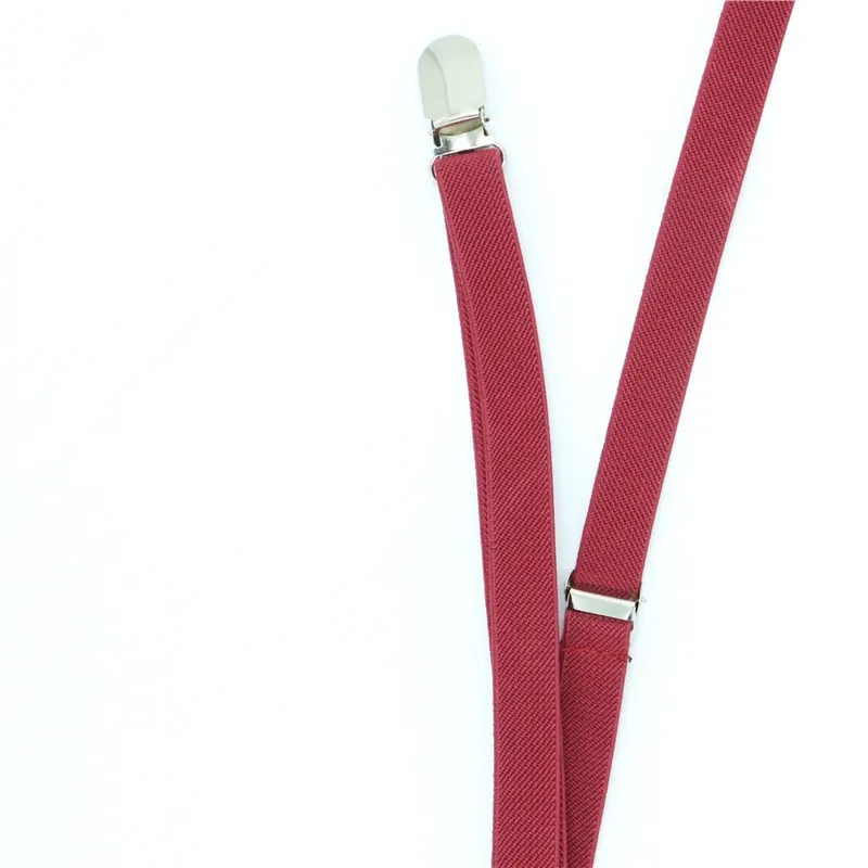 Подтяжки металлические x-образные с 4 зажимами - Фотография_4