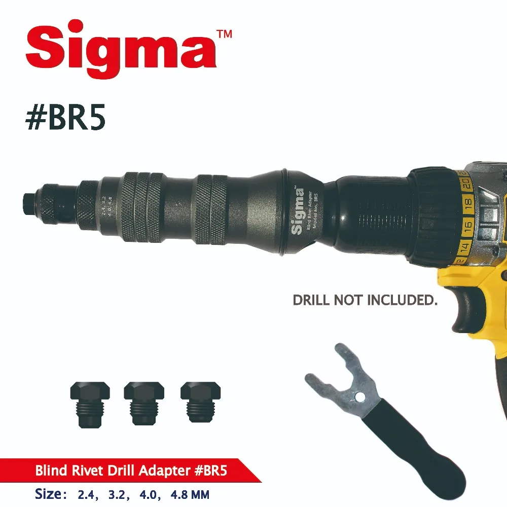 Адаптер sigma # br5 для беспроводной или электродрели - Фотография_3