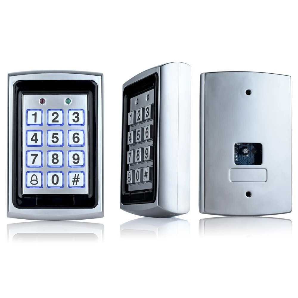 Rfid металлическая клавиатура контроля доступа - Фотография_5