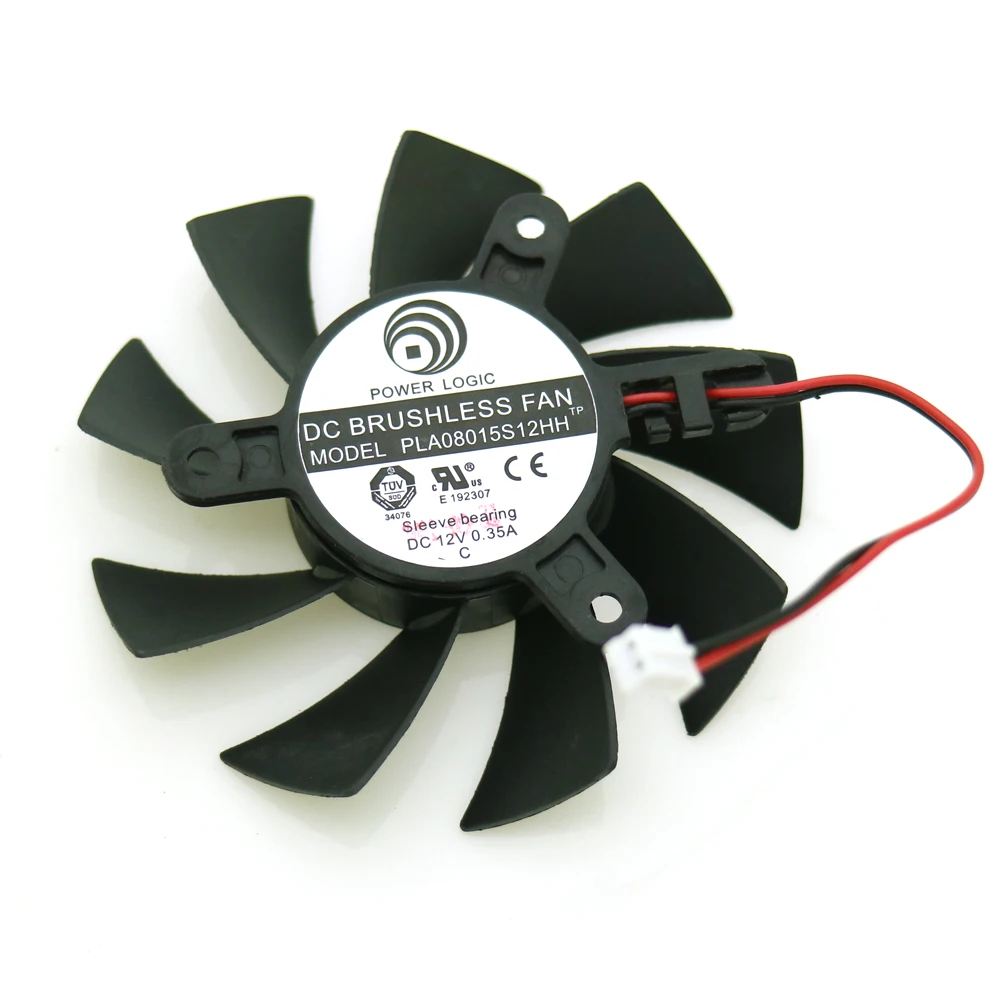 Охлаждающий вентилятор для видеокарты xfx hd5670 hd6770 hd6750 - Фотография_2