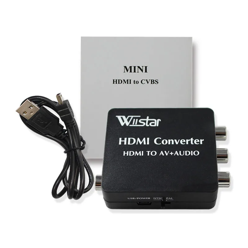 Wiistar hdmi-av аудио вход hdmi - Фотография_6