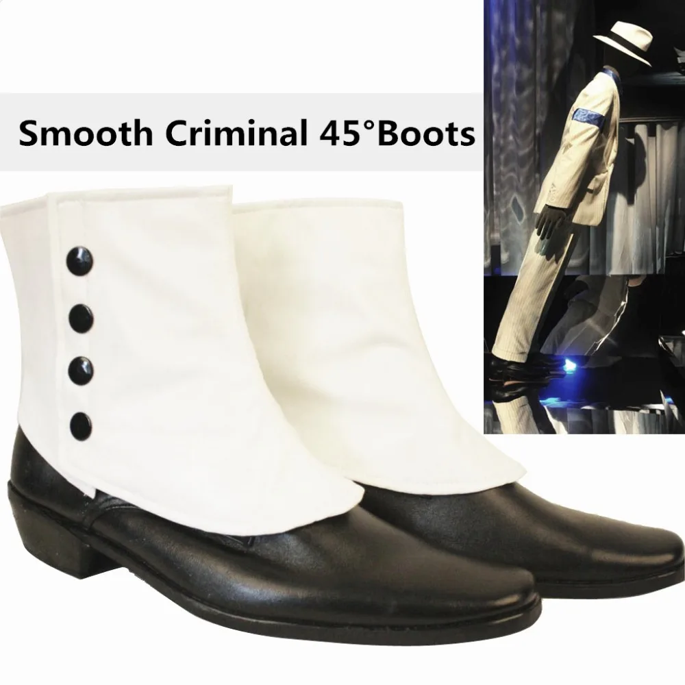 Редкие кожаные ботинки michael jackson smooth criminal