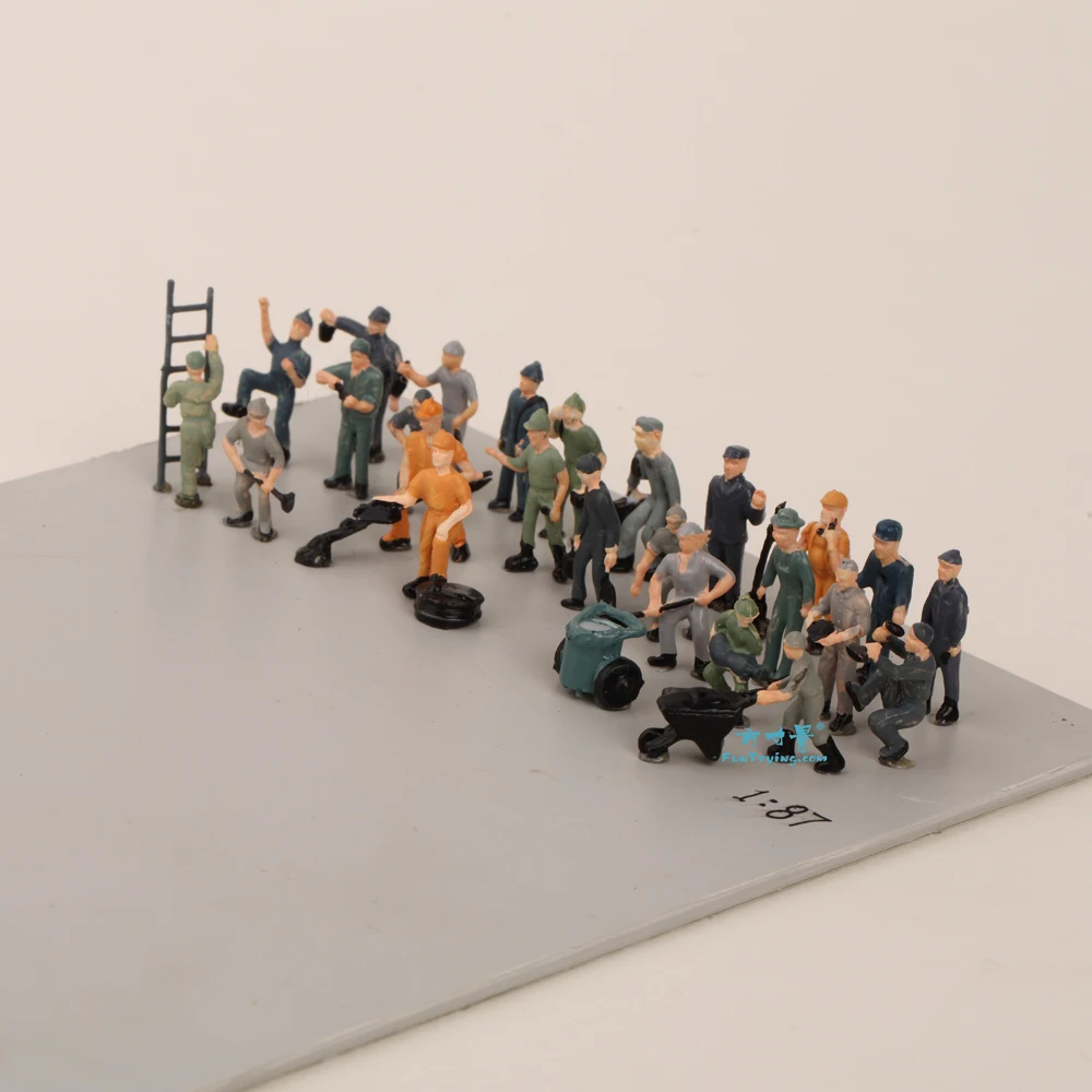 1:87 модель хо, работники железной дороги - Фотография_2