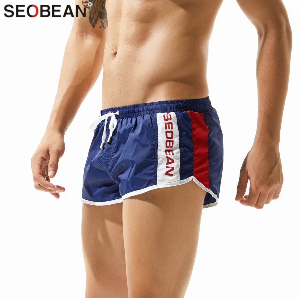 Seobean шорты мужские пляжные бермуды - Фотография_4