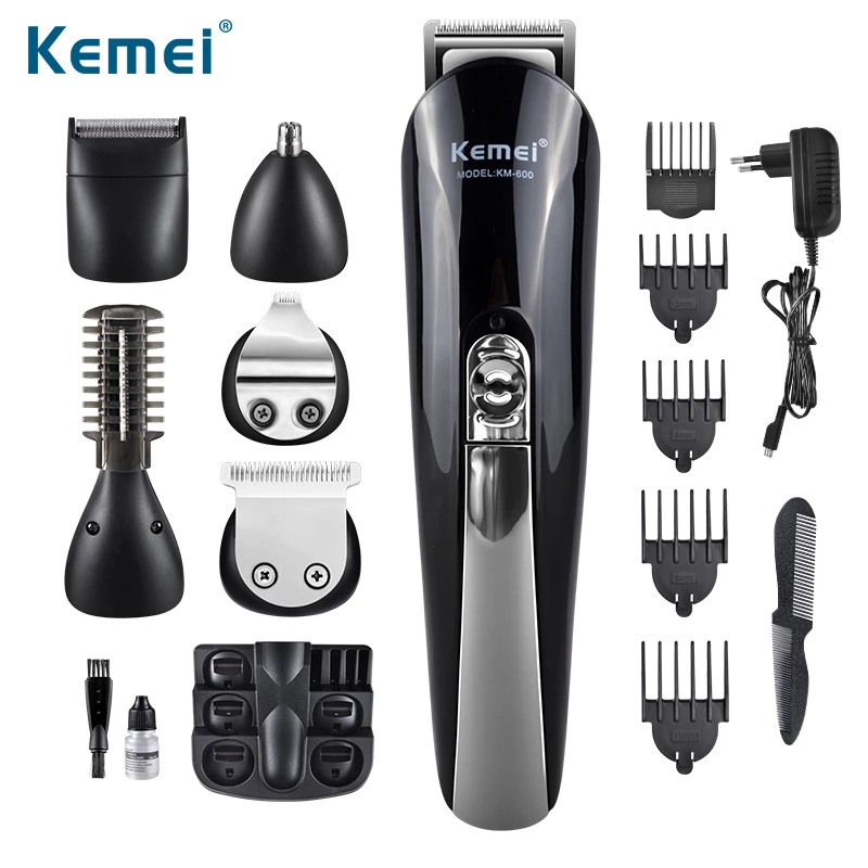 Kemei 600 6 в 1 электрический триммер для волос - Фотография_3