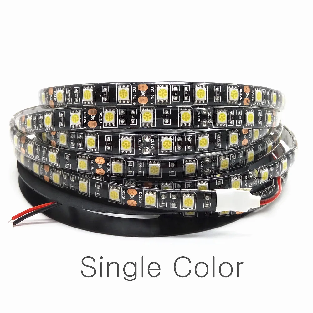 Светодиодная лента 5050 rgb черная - Фотография_2