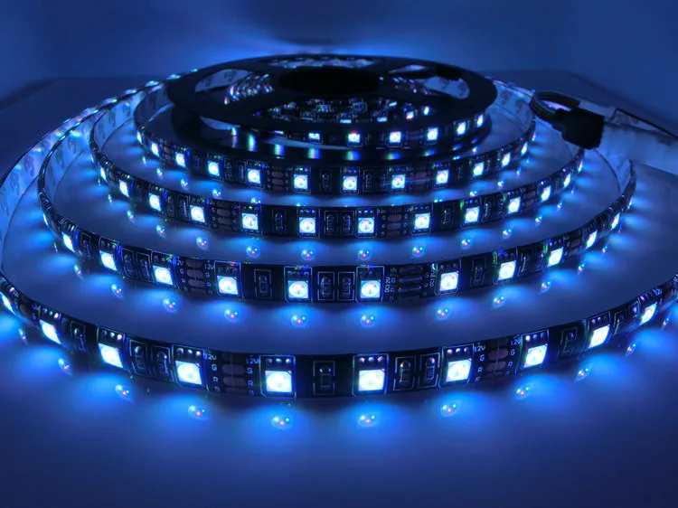 Светодиодная лента 5050 rgb черная - Фотография_6