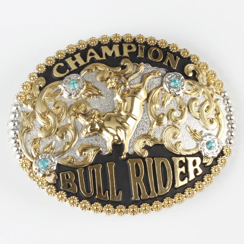 Пряжка bullfighting с золотым узором - Фотография_5
