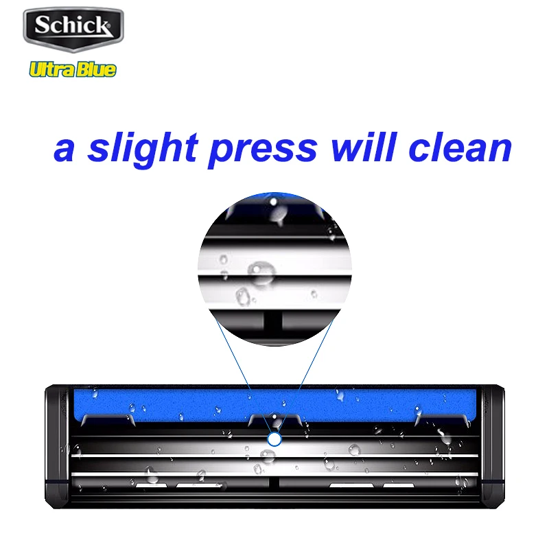 Новая оригинальная бритва schick ultra blue - Фотография_3