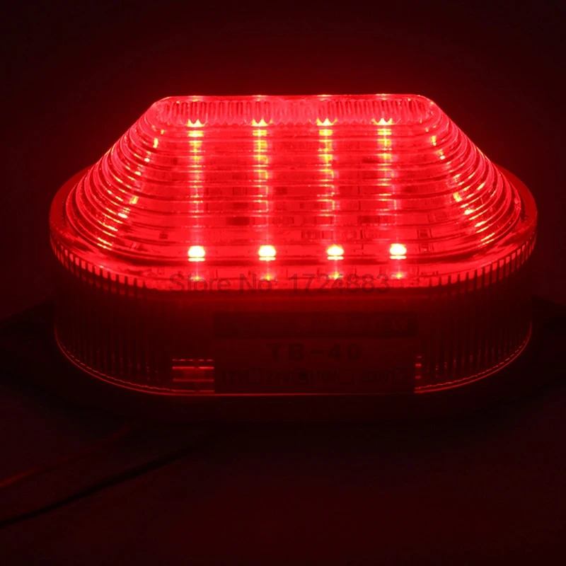 Сигнальная лампа со стробоскопическим сигналом tb40 n-3051 12 в 24 в 220 в - Фотография_5