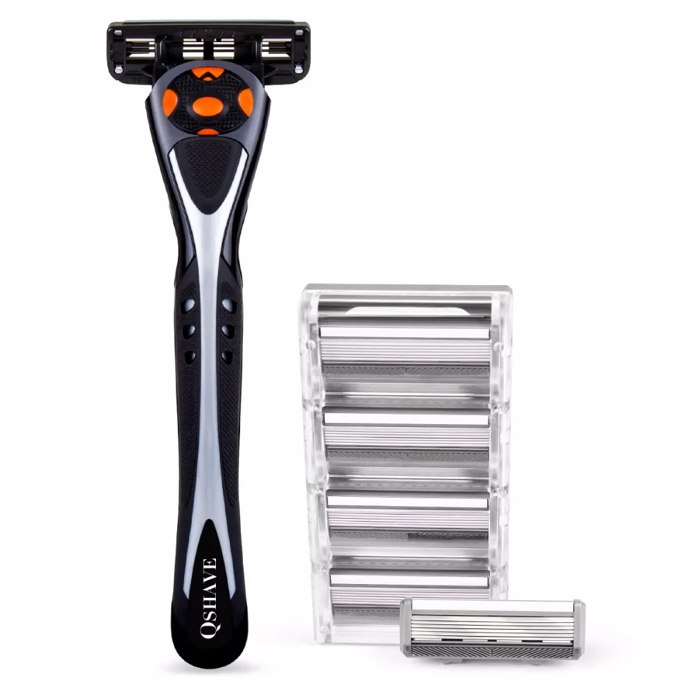 Qshave black spider man ручная отличная бритва для бритья (1 ручка - Фотография_2