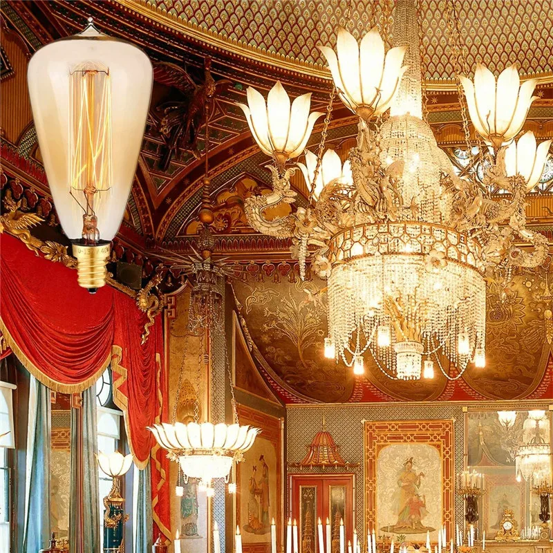 Винтажная лампа эдисона - Фотография_5