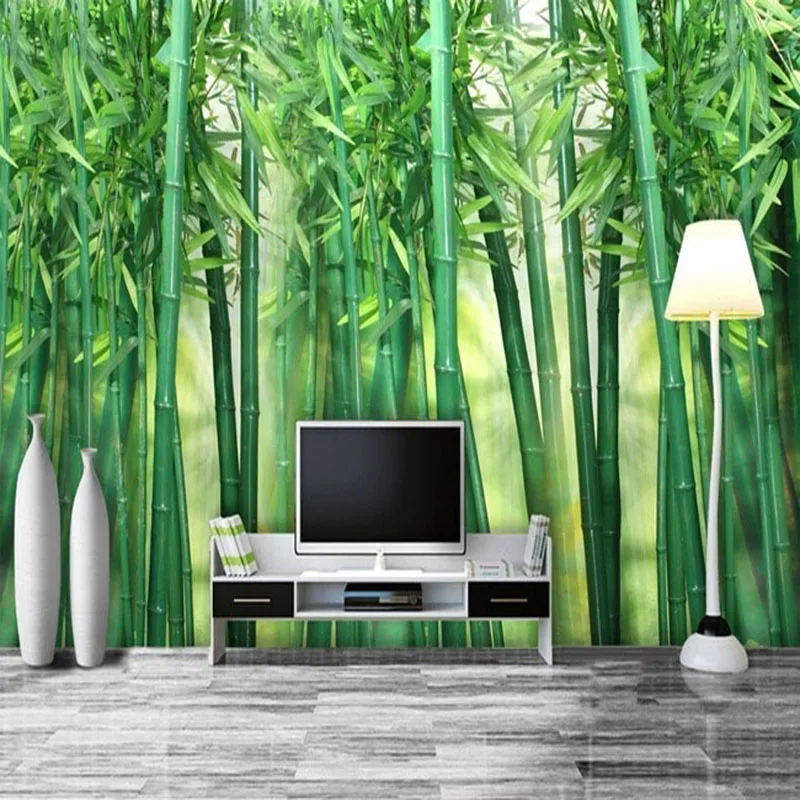Фрески на заказ, обои 3d, зеленый - Фотография_2