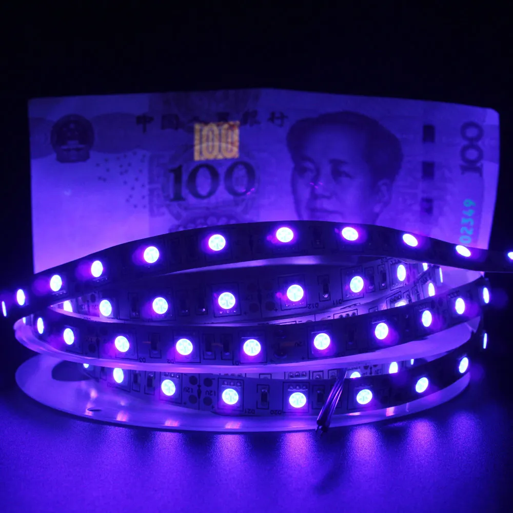 Уф-светодиодная лента 12 в постоянного тока smd 5050 0