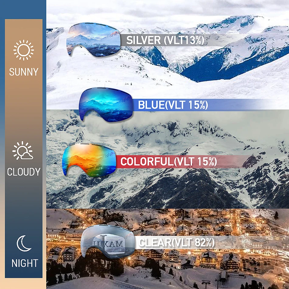 Лыжные очки, для зимних видов спорта - Фотография_6