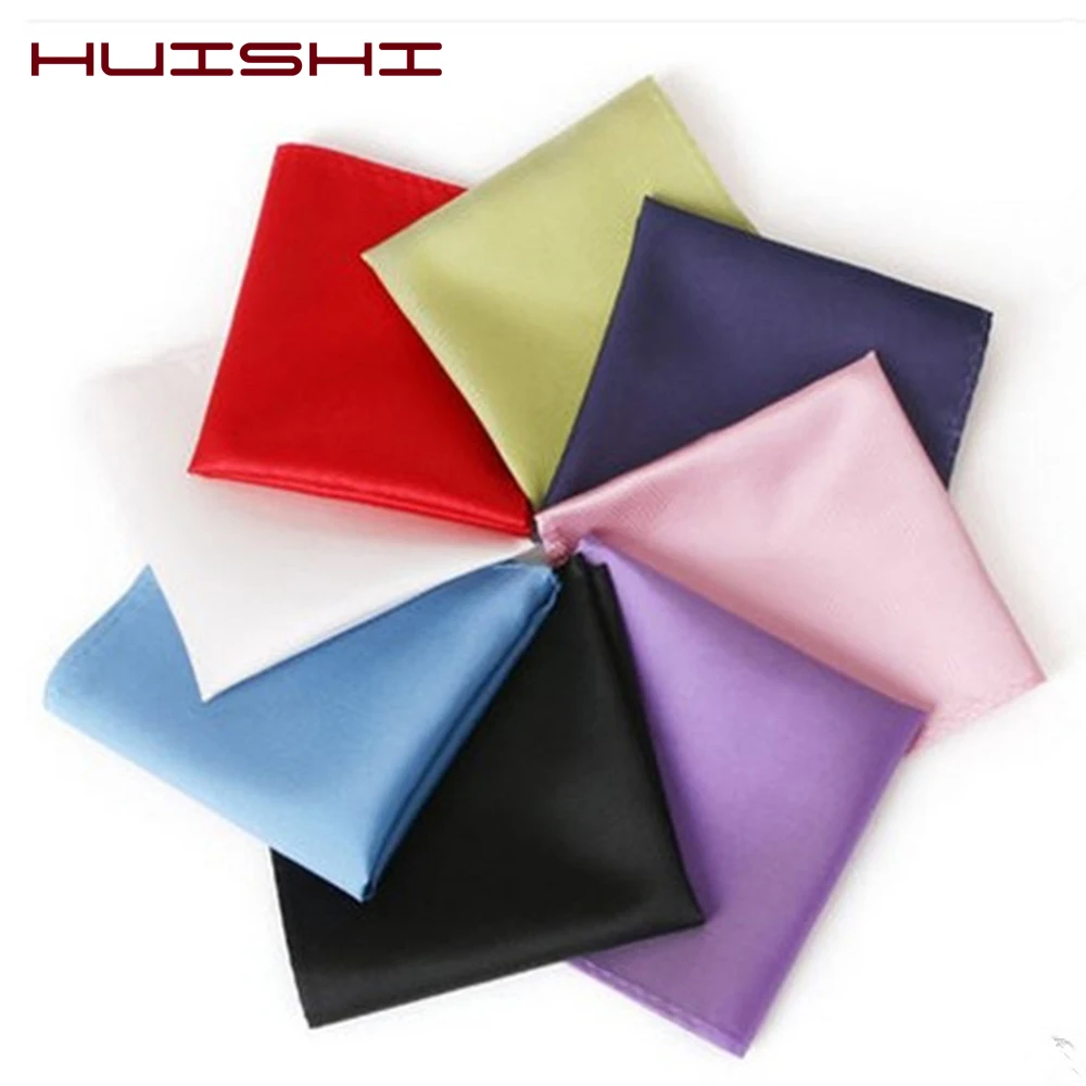 Huishi мужские атласные однотонные костюмы