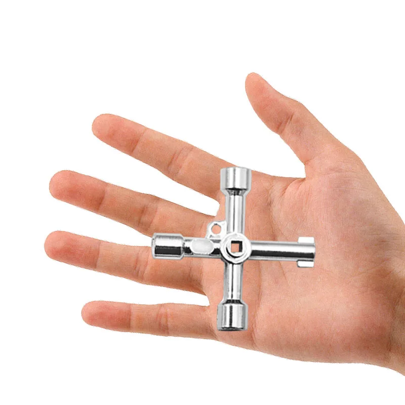 4-сторонний универсальный крестообразный треугольный ключ для поезда - Фотография_4