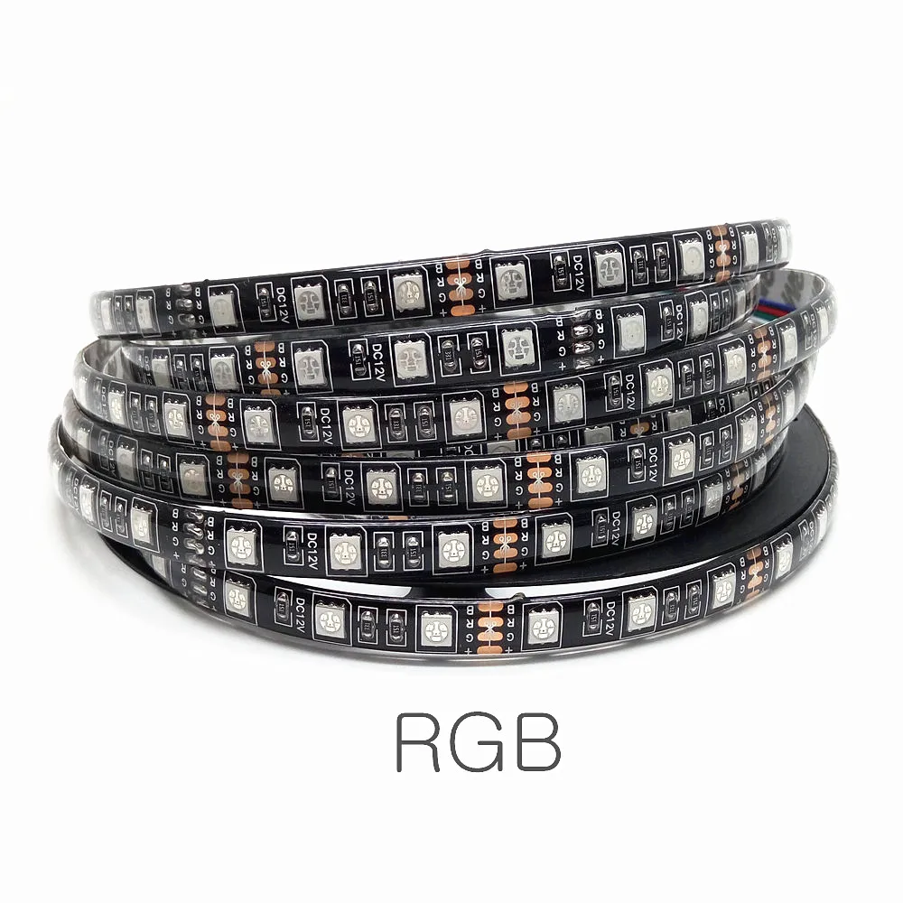 Светодиодная лента 5050 rgb черная - Фотография_3