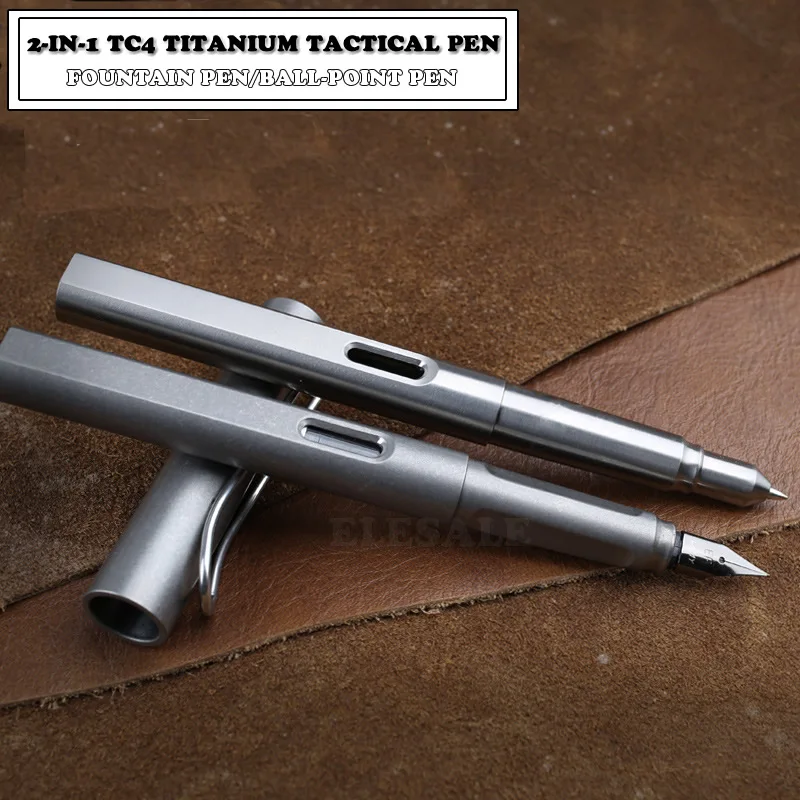 Тактическая ручка tc4 2 в 1