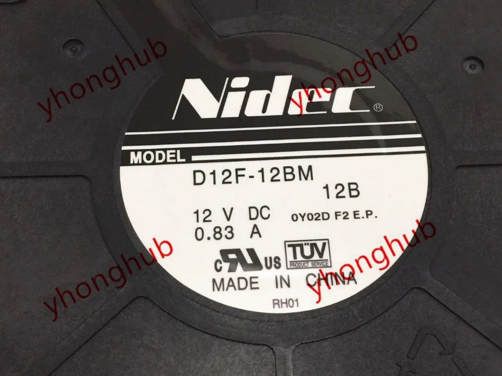 Вентилятор охлаждения сервера nidec d12f-12bm 12b dc 12v 0 - Фотография_4