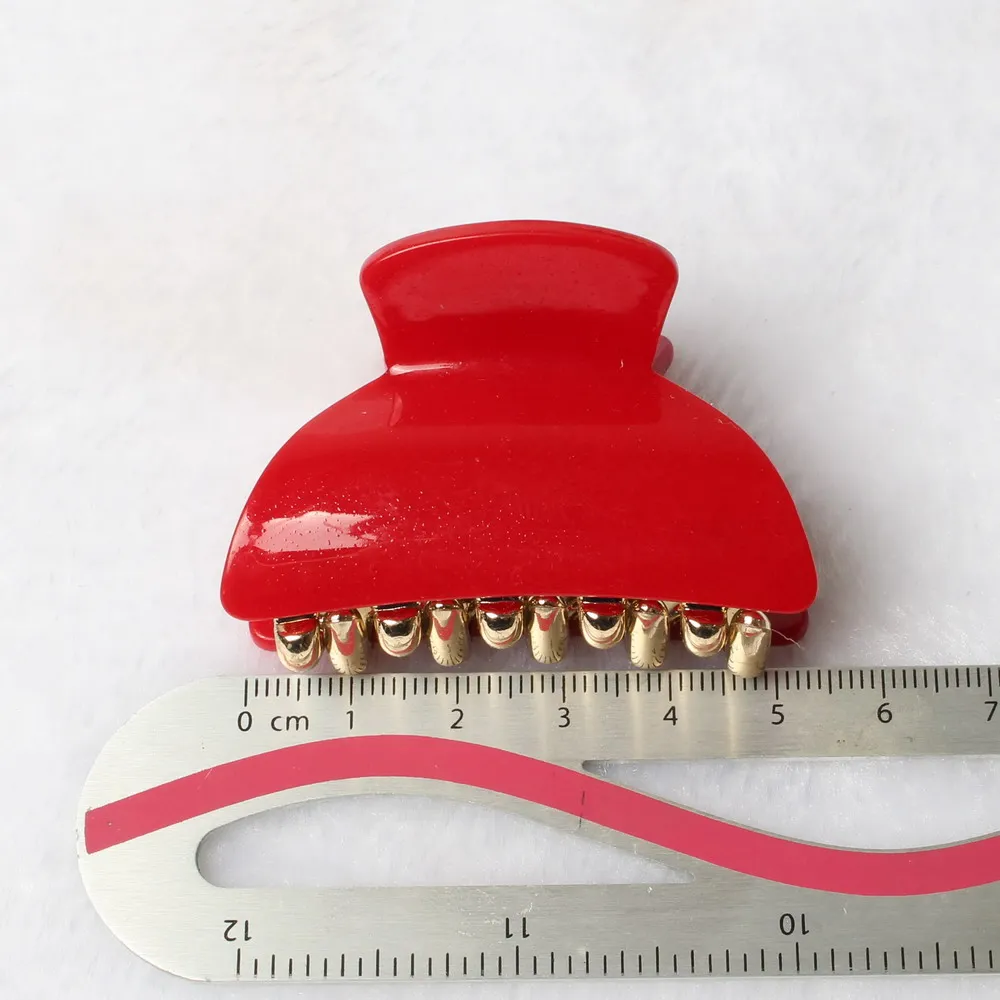 Заколка для волос акриловая женская - Фотография_4