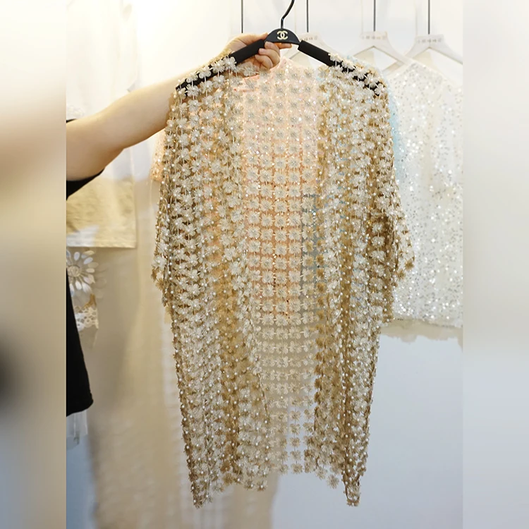 Женский ажурный кардиган cakucool - Фотография_4