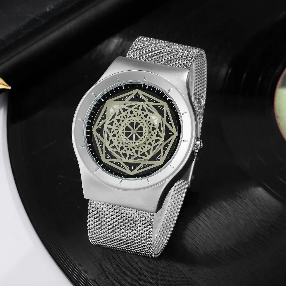 Мужские кварцевые часы без указателя - Фотография_4