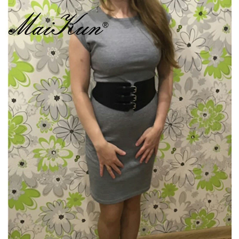 Maikun пояс женский пу кожаный - Фотография_5