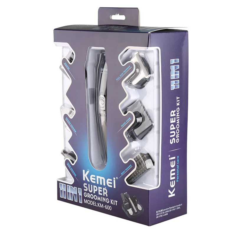 Kemei 600 6 в 1 электрический триммер для волос - Фотография_6
