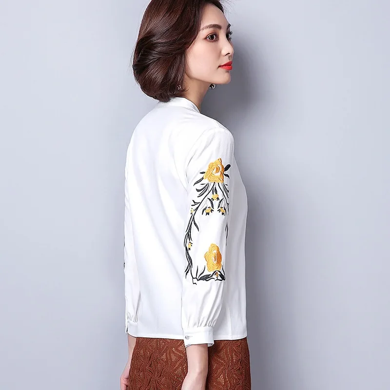 Женские шифоновые блузки с длинным - Фотография_5