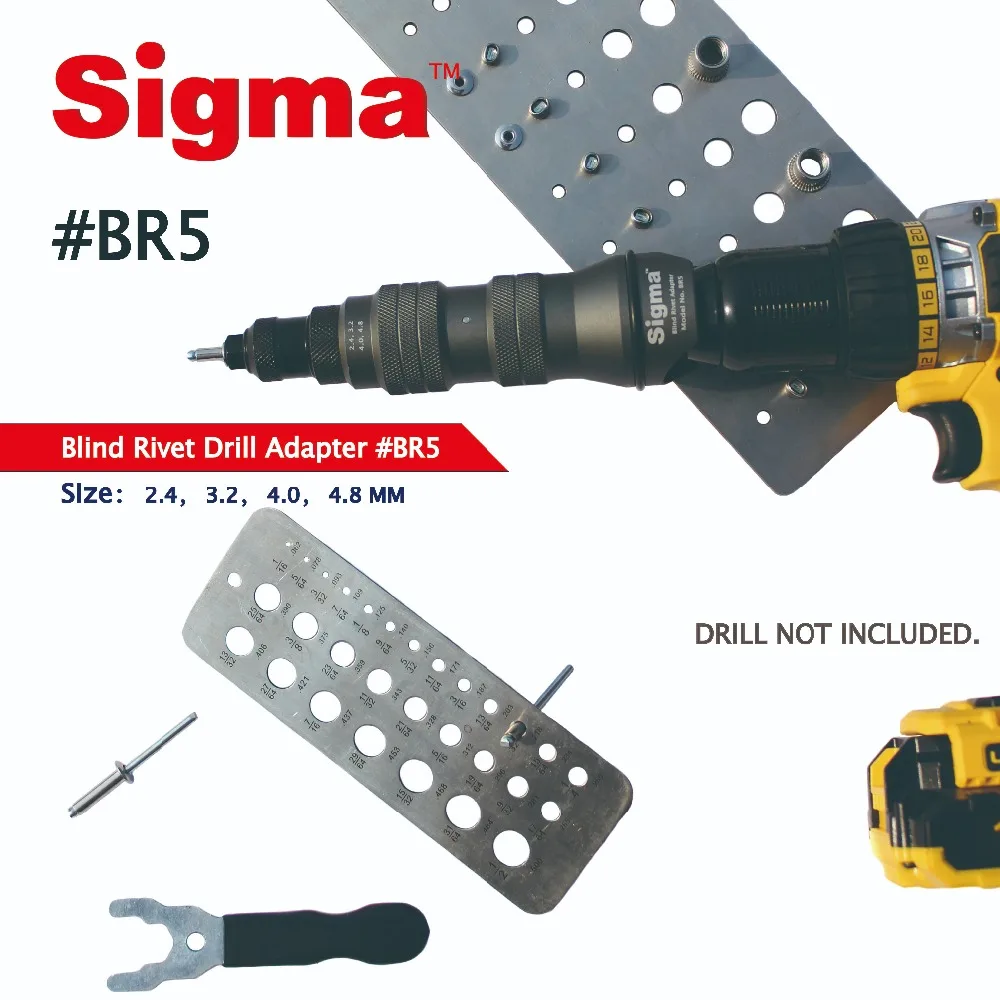 Адаптер sigma # br5 для беспроводной или электродрели - Фотография_4