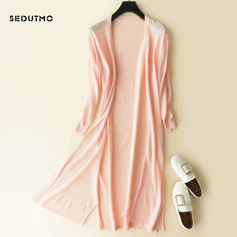Летнее длинное кимоно sedutmo - Фотография_3