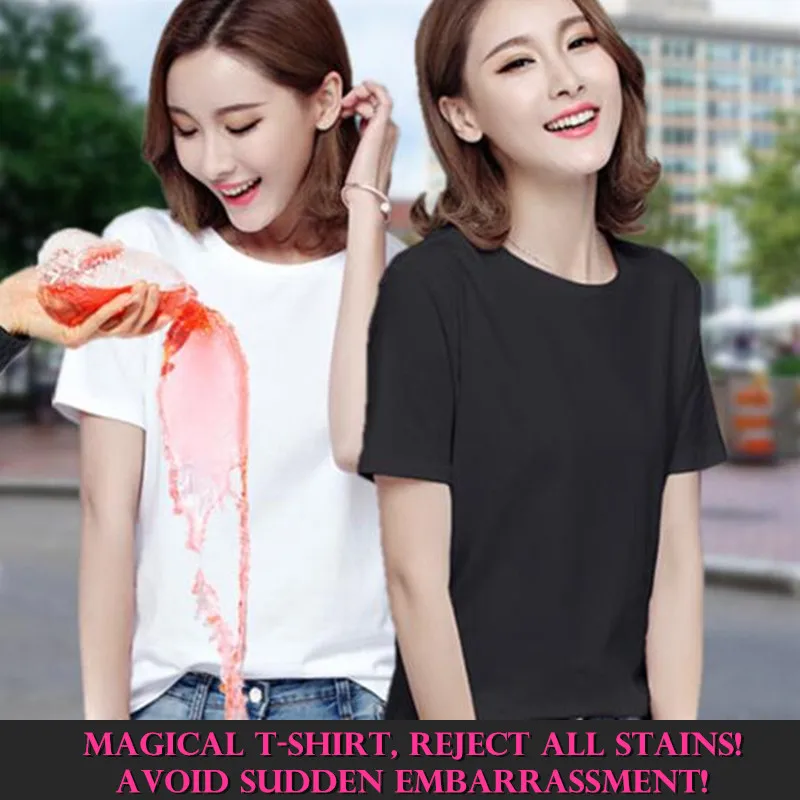 Водостойкая женская футболка с защитой от грязи - Фотография_4