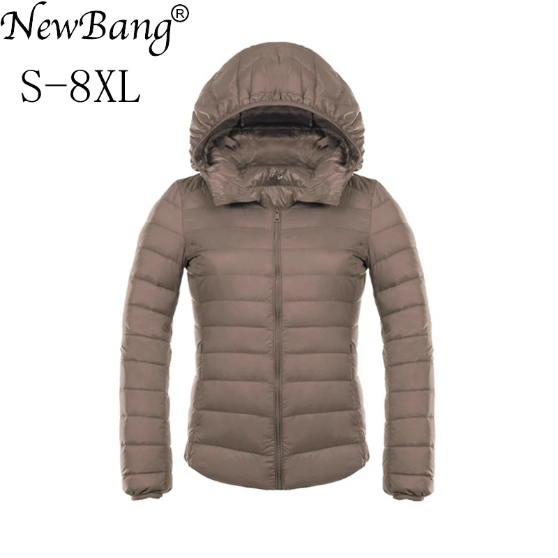 Брендовая женская куртка newbang 7xl 8xl