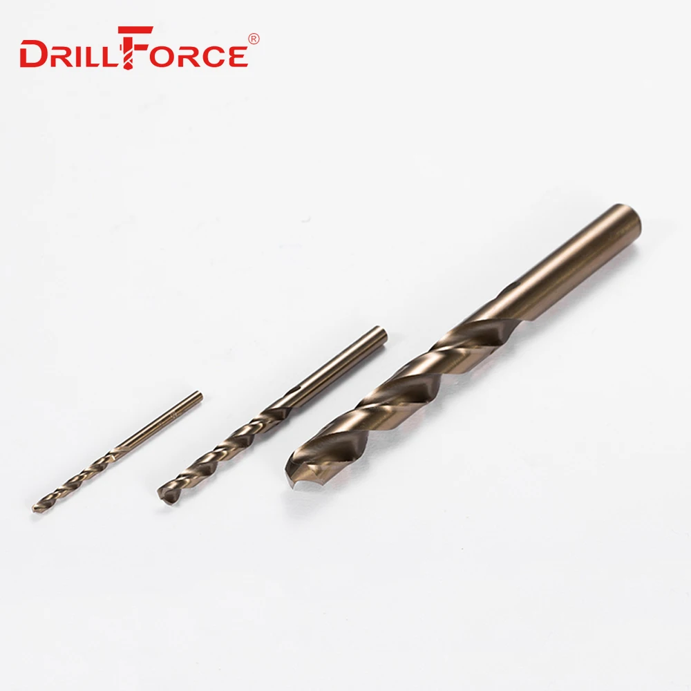 Набор кобальтовых сверл drillforce tools m42 - Фотография_3