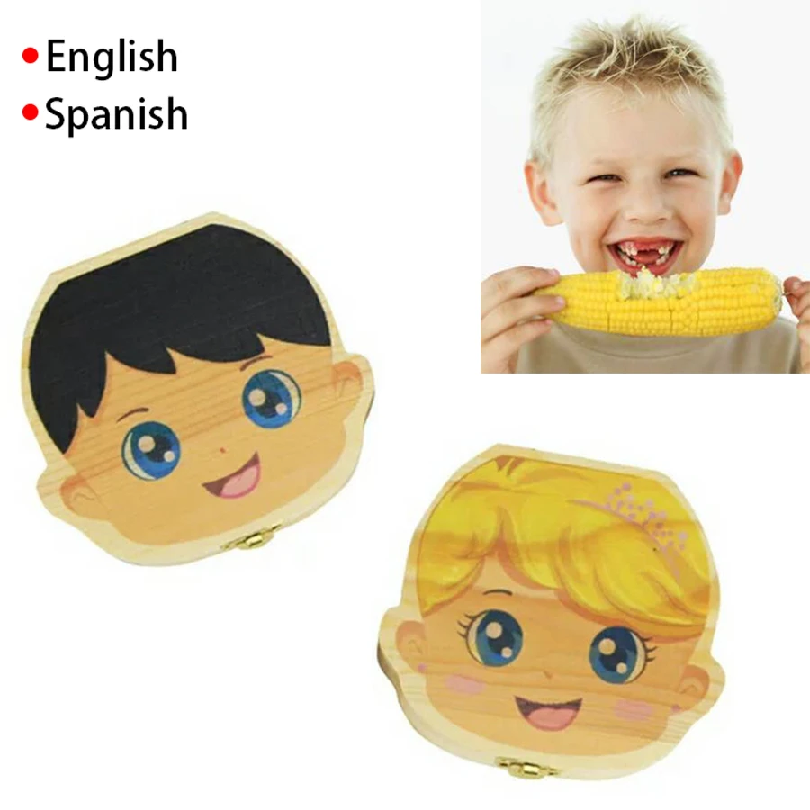 Деревянная коробка для детских зубов - Фотография_4