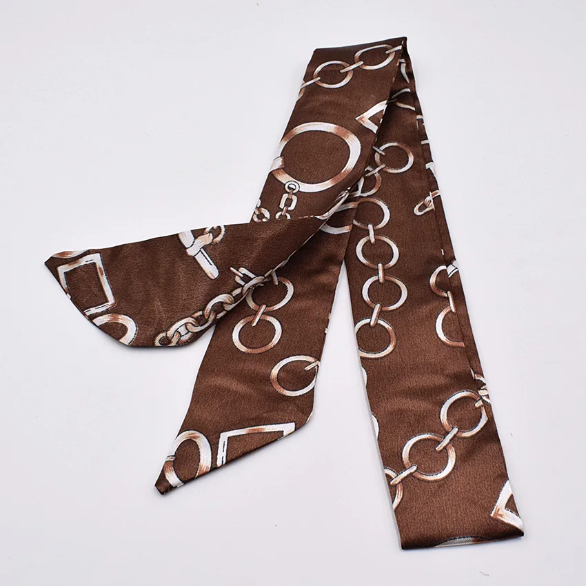 Маленький шелковый шарф для женщин - Фотография_6