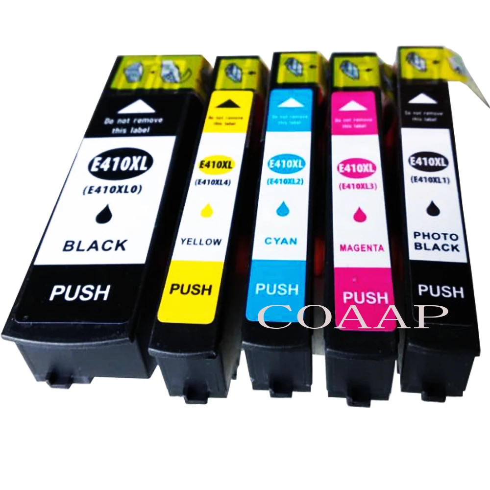 5x t410 xl совместимые чернильные