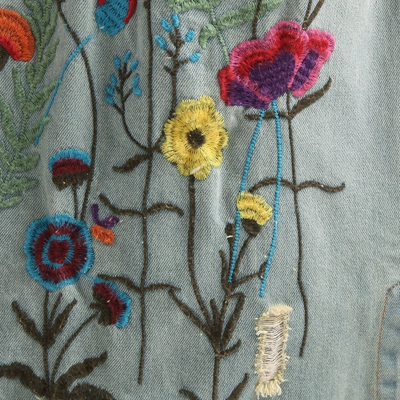 Tiyihailey, хлопковые джинсовые длинные юбки до середины икры для женщин - Фотография_5