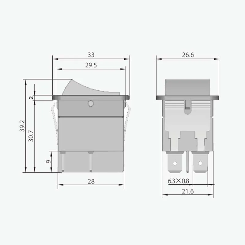 Kedu hy12-9-2 4-контактный кнопочный - Фотография_6