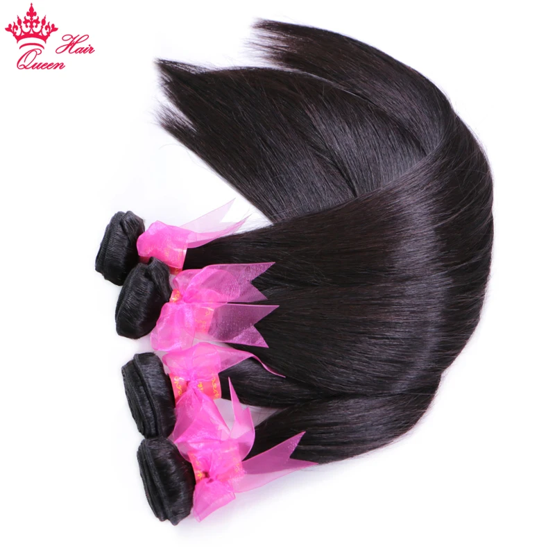 Queen hair raw straight hair 100% - Фотография_4